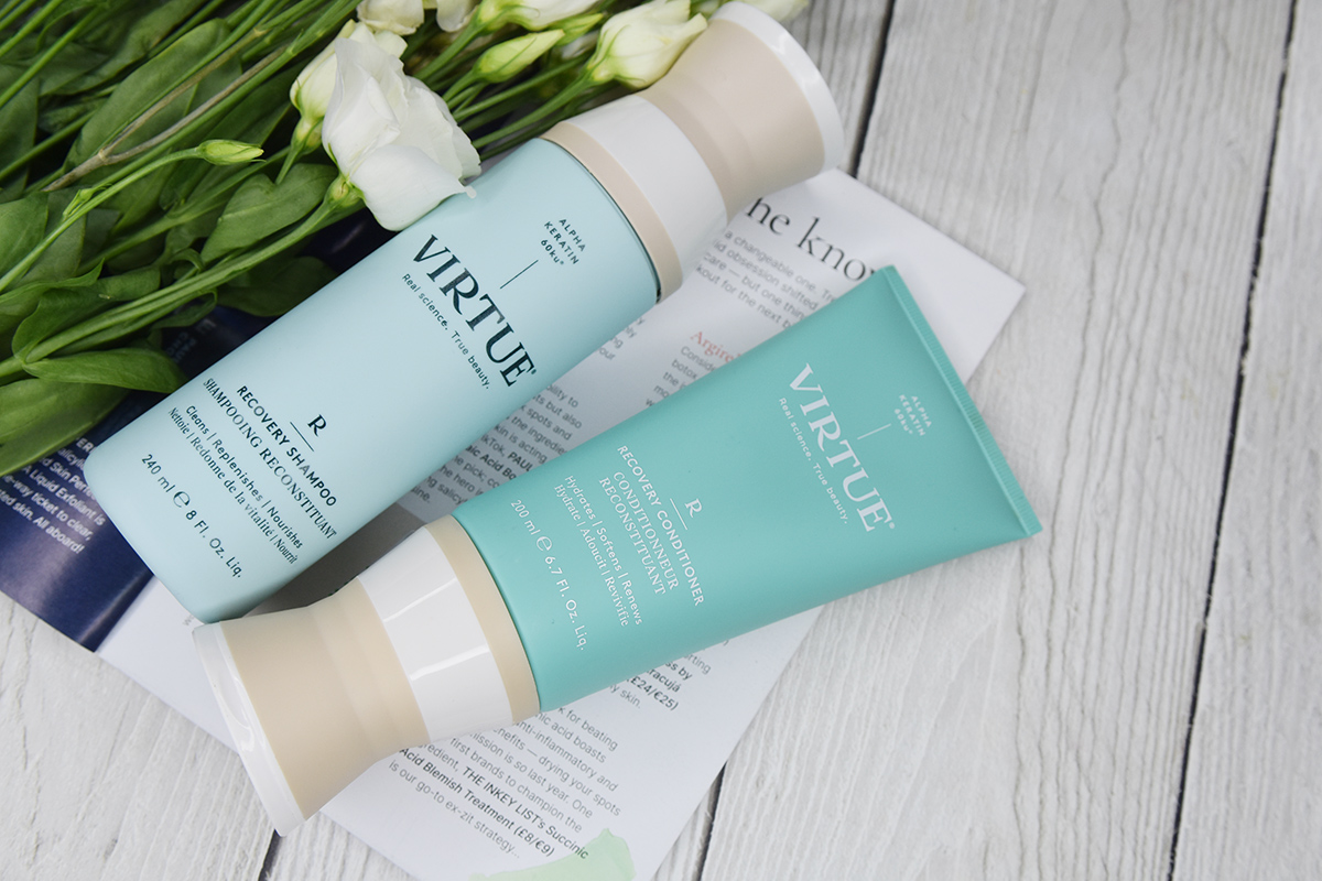 Virtue Recovery Shampoo and Conditioner Review Virtue Recovery Shampoo and Conditioner Review
