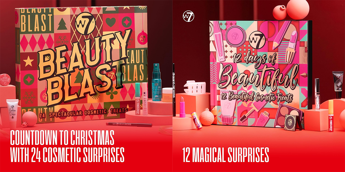 W7 Beauty Advent Calendar 2024 W7 Beauty Advent Calendar 2024