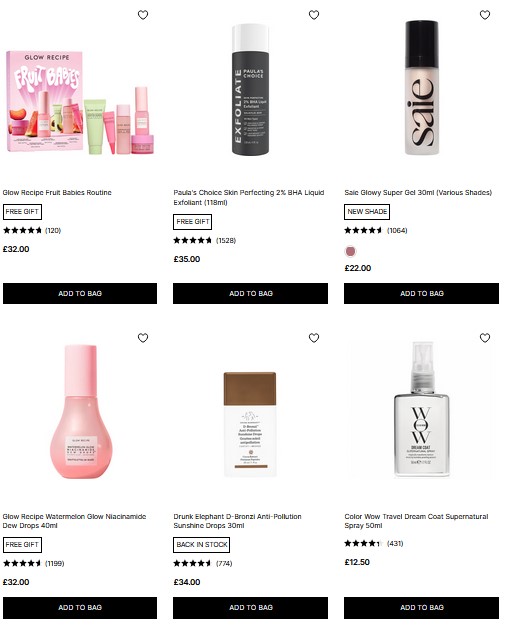 Up to 20% off almost everything at Cult Beauty