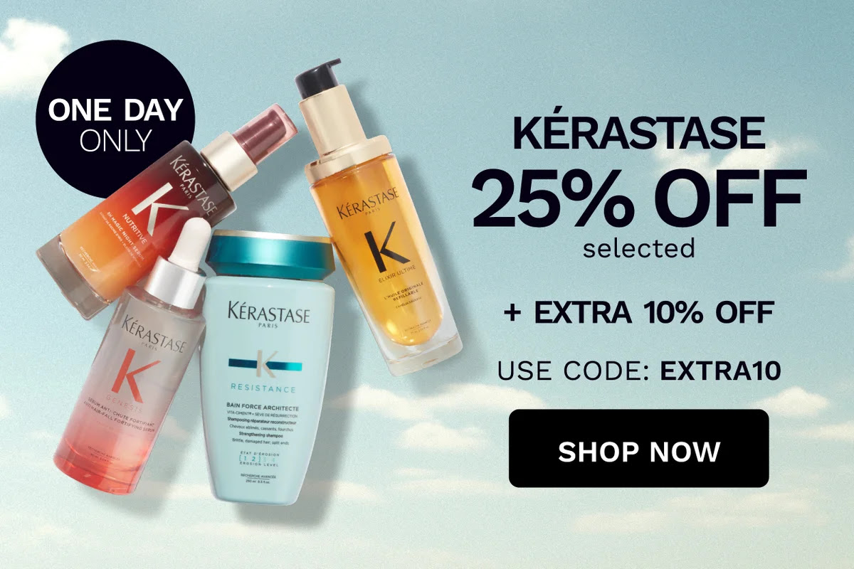 25% off Kerastase at Lookfantastic 25% off Kerastase at Lookfantastic