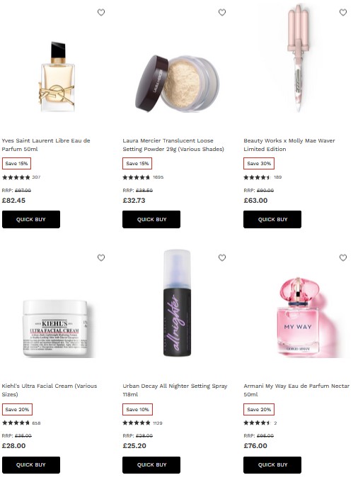 Up to 40% off selected at Lookfantastic Up to 40% off selected at Lookfantastic