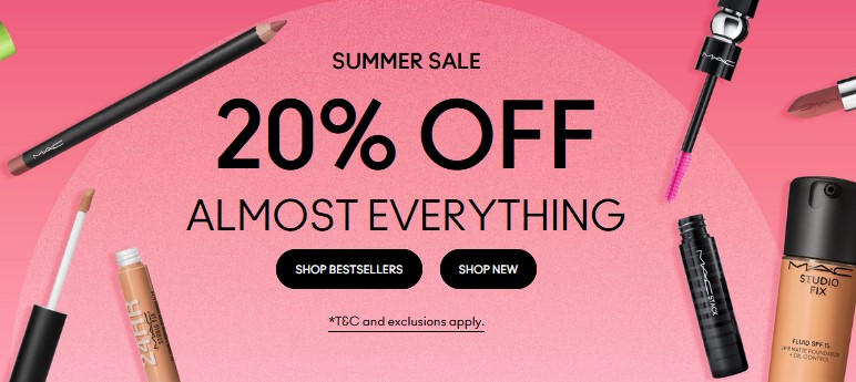 20% off almost everything at MAC 20% off almost everything at MAC