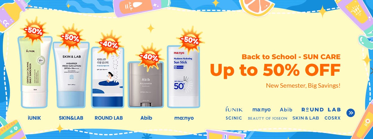 Up to 50% off sale at Yesstyle