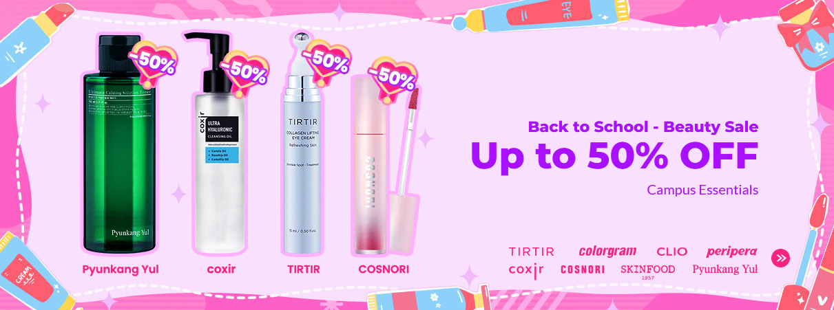 Up to 50% off sale at Yesstyle