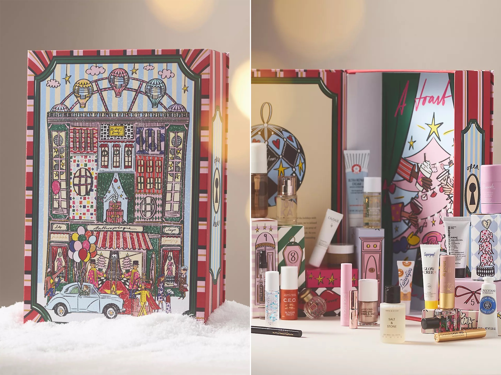 Anthropologie Holiday Collection Beauty Advent Calendar 2024 Beauty