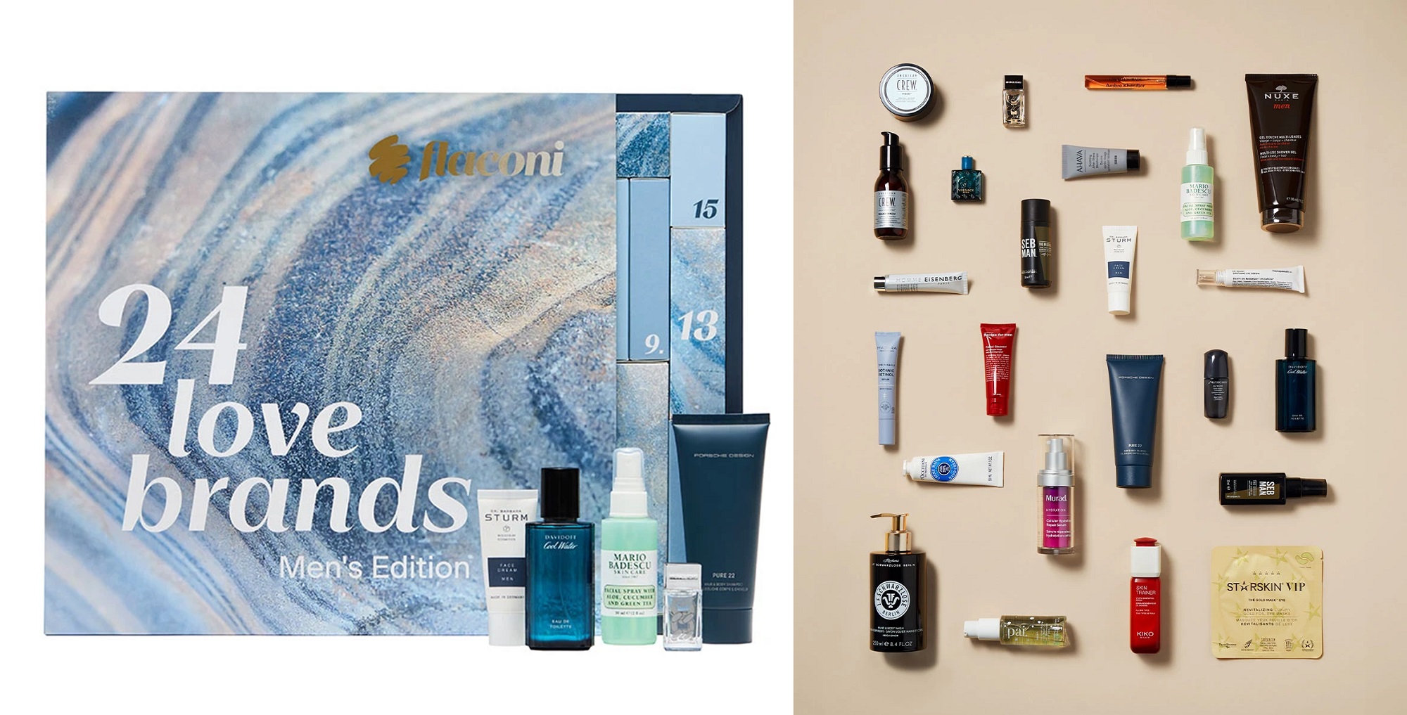 Flaconi Collection 24 Love Brands Advent Calendar Men's Edition Flaconi Collection 24 Love Brands Advent Calendar Men's Edition