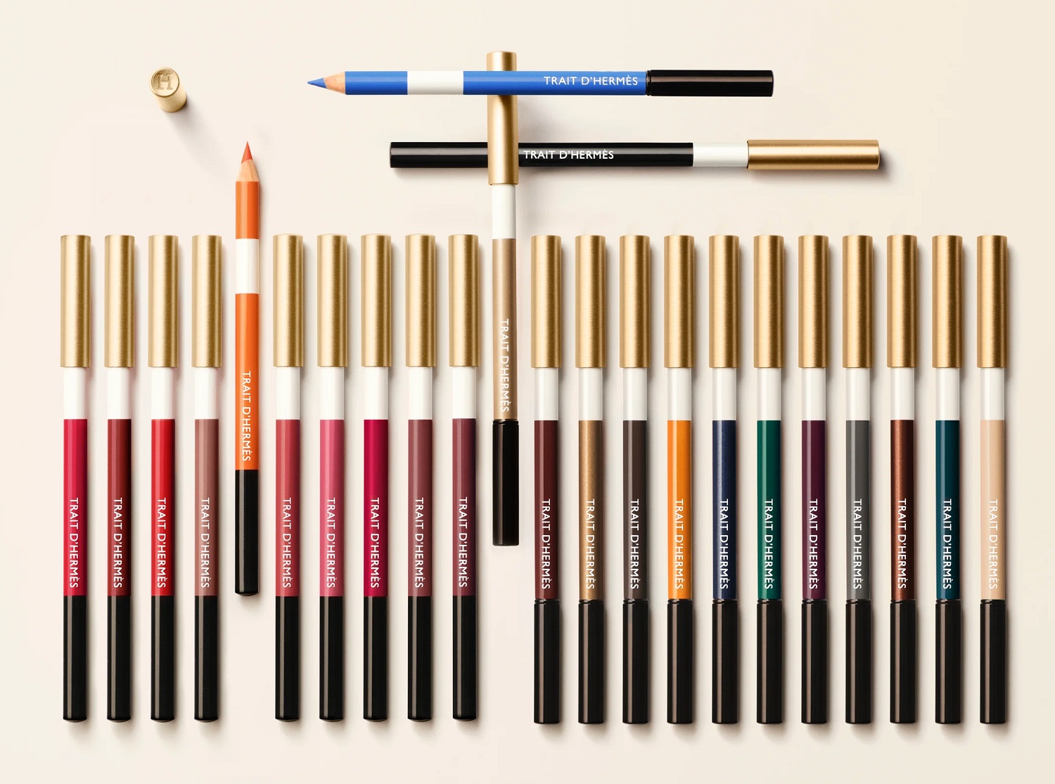 Hermès has announced a collection of eye pencils Hermès has announced a collection of eye pencils
