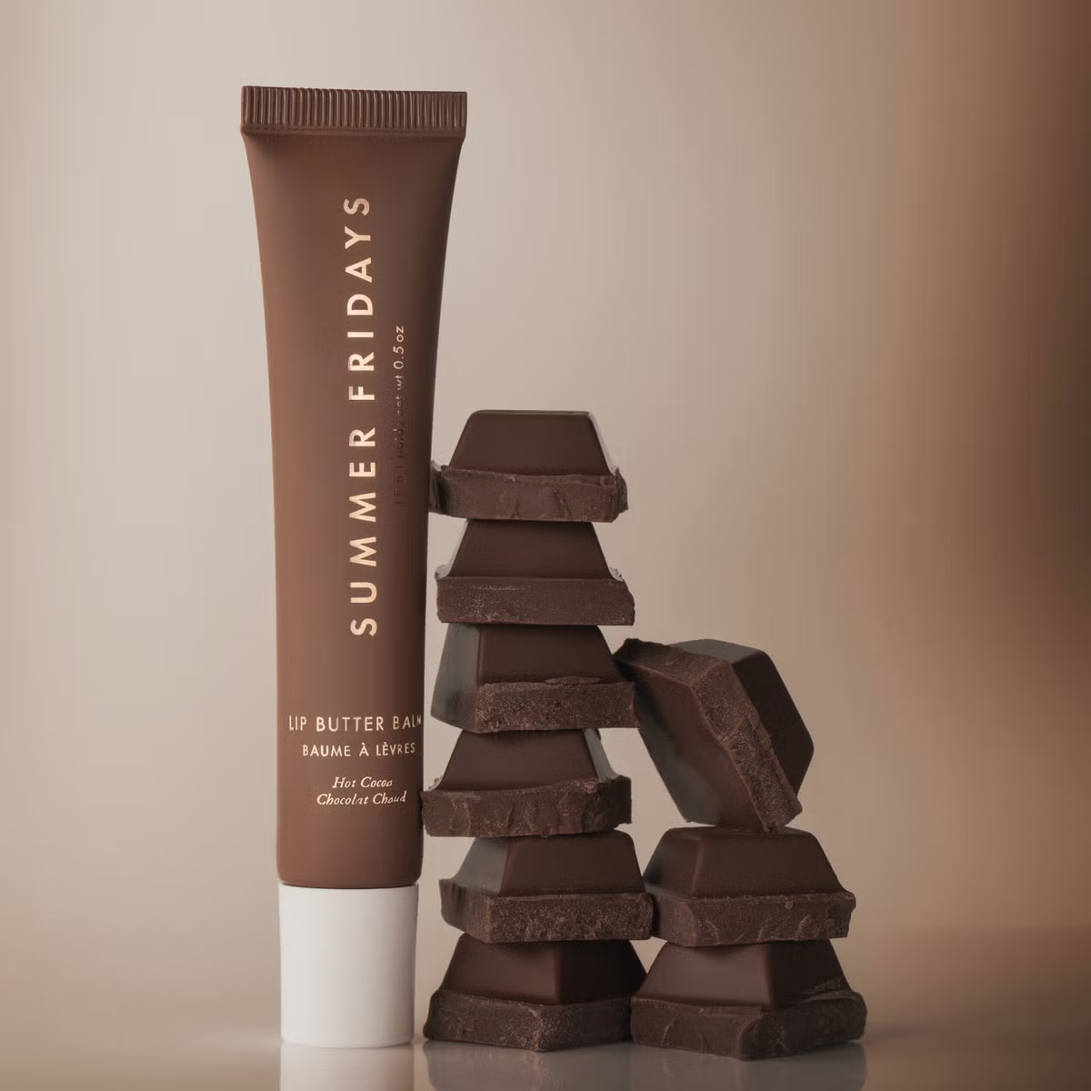 Summer Fridays Lip Butter Balm in Hot Cocoa Summer Fridays Lip Butter Balm in Hot Cocoa