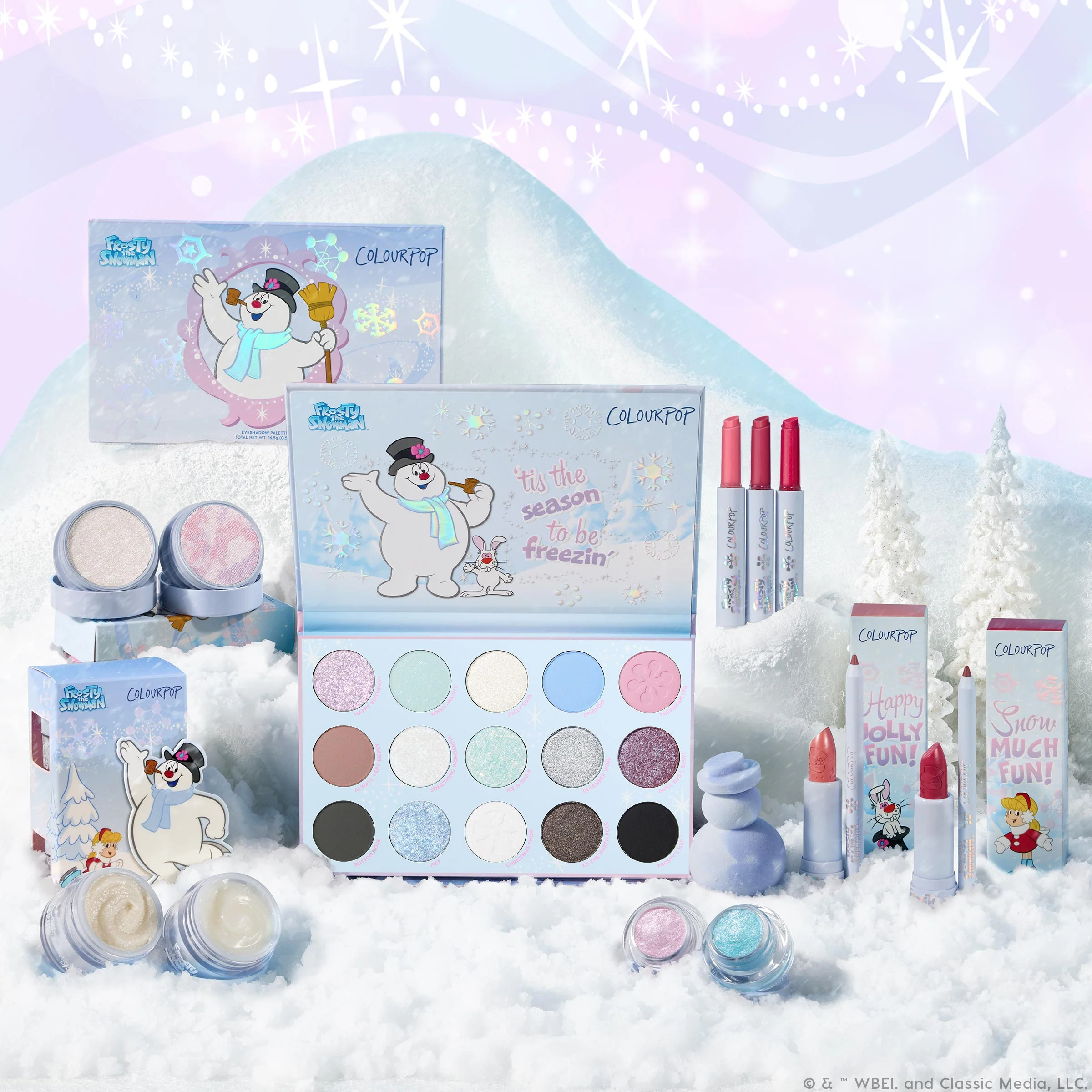 Colourpop x Frosty the Snowman Collection