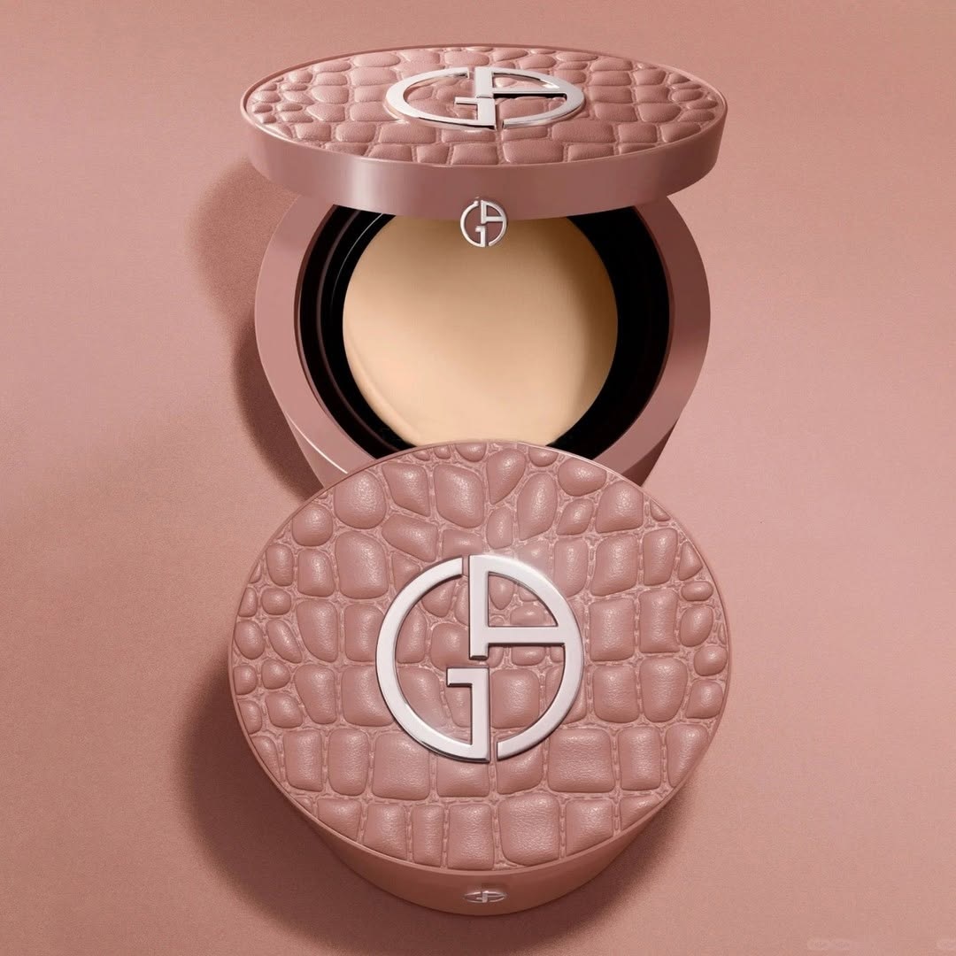 Armani Beauty Nude Brown Crocodile Pattern Air Cushion Armani Beauty Nude Brown Crocodile Pattern Air Cushion