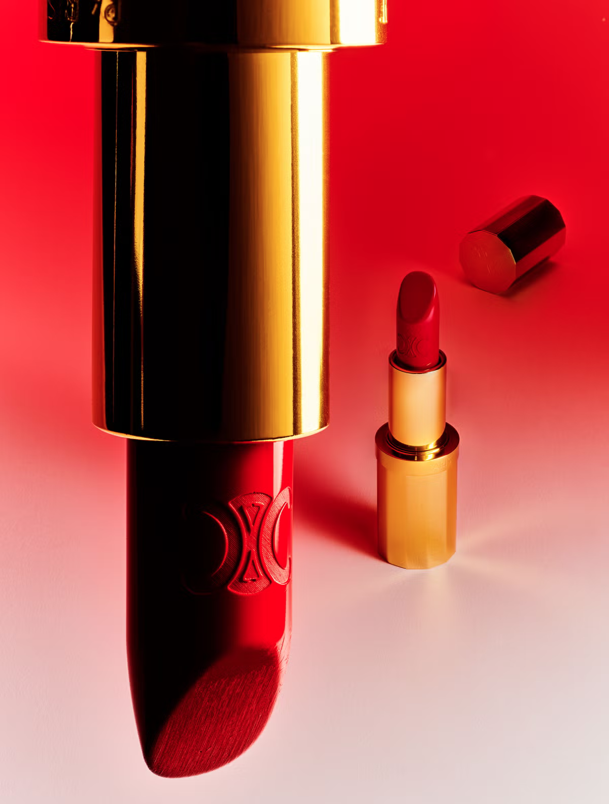 Celine Le Rouge Satin Lipstick in 01 Rouge Triomphe Celine Le Rouge Satin Lipstick in 01 Rouge Triomphe