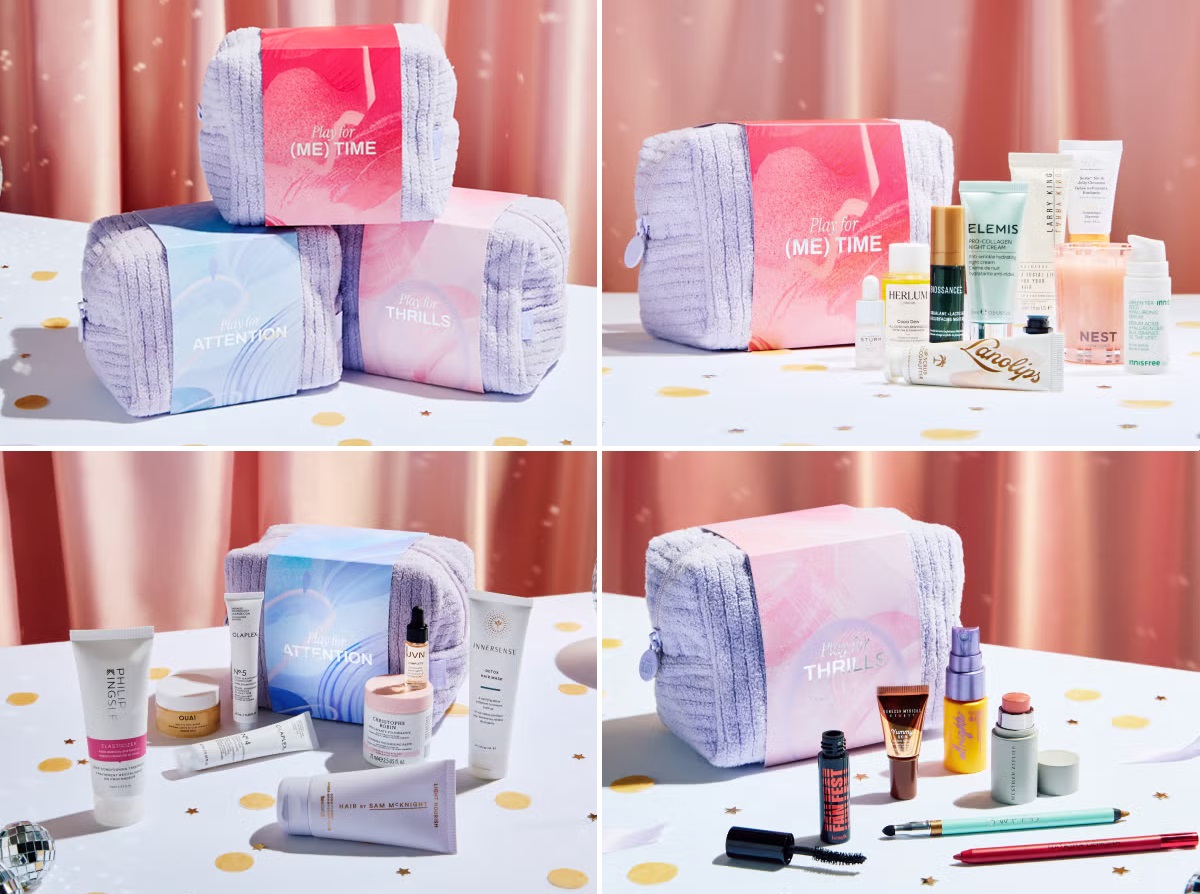 Cult Beauty Christmas Pouches 2024 Cult Beauty Christmas Pouches 2024