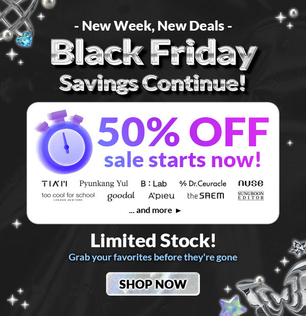 Up to 50% off sale at Yesstyle Up to 50% off sale at Yesstyle