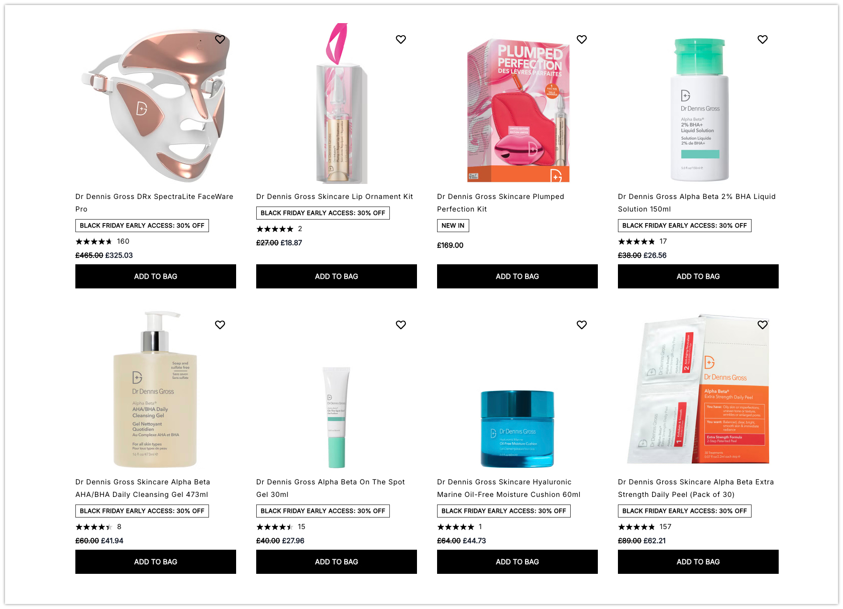 30% off Dr Dennis Gross at Cult Beauty