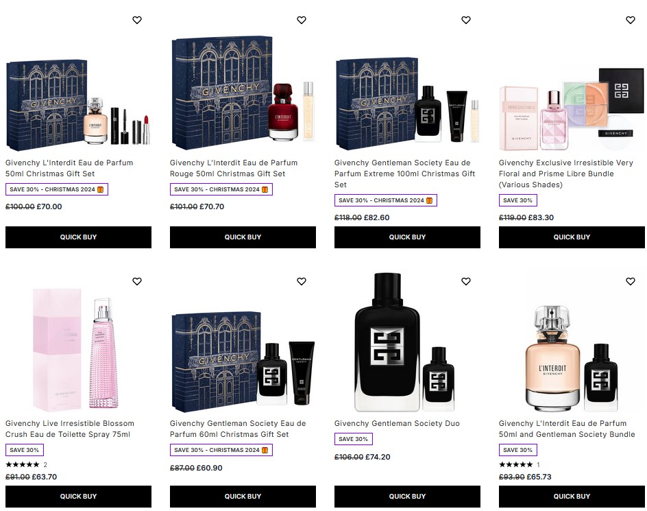 30% off Givenchy at Lookfantastic 30% off Givenchy at Lookfantastic