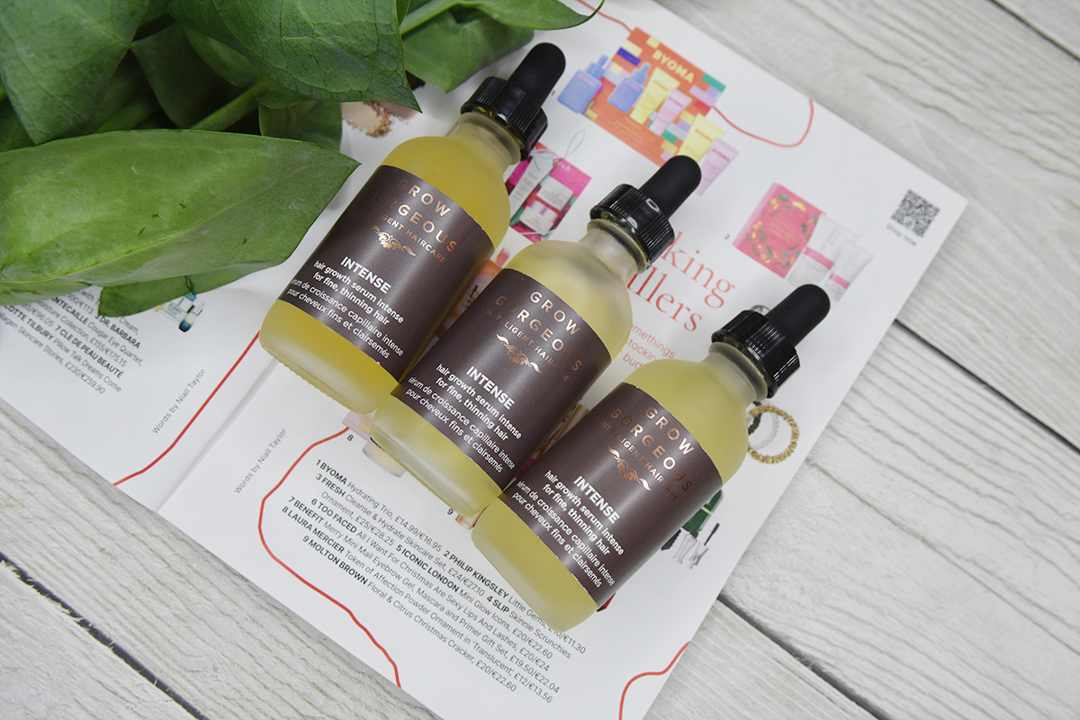 Grow Gorgeous Hair Growth Serum Intense Review Grow Gorgeous Hair Growth Serum Intense Review