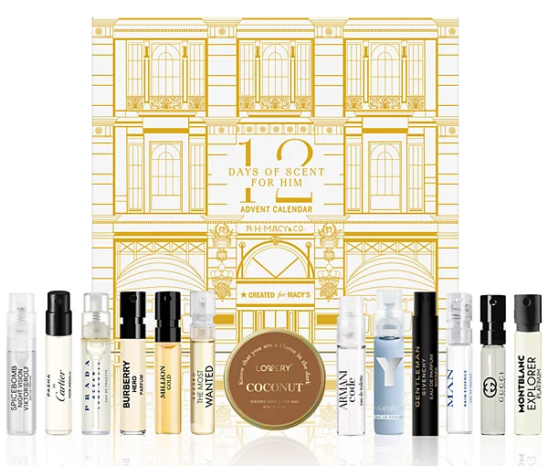 Macy’s Favorite Scents 12 Days Of Scent For Him Advent Calendar Macy’s Favorite Scents 12 Days Of Scent For Him Advent Calendar