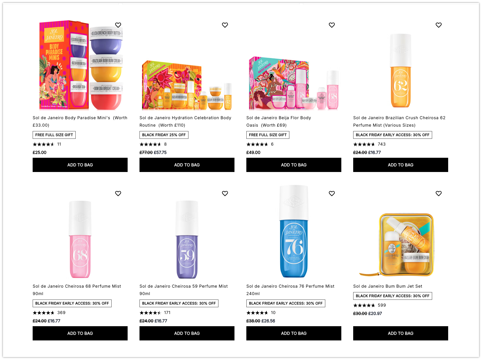 30% off Sol de Janeiro at Cult Beauty