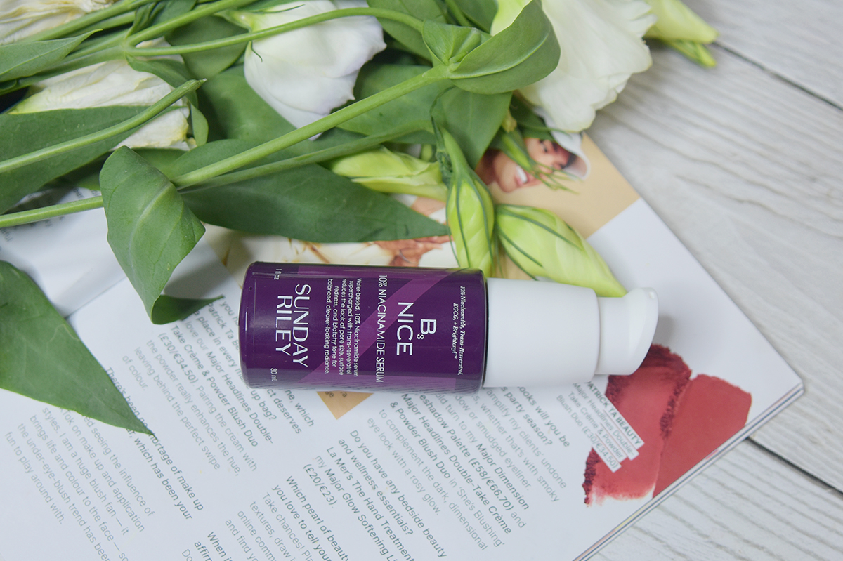 Sunday Riley B3 Nice 10% Niacinamide Serum Review Sunday Riley B3 Nice 10% Niacinamide Serum Review