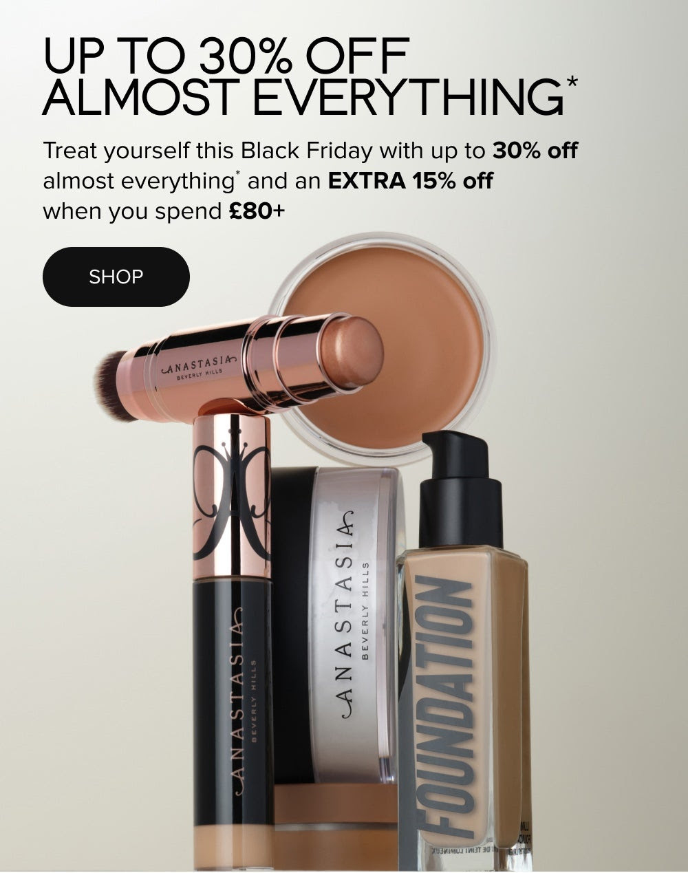 30% off sitewide at Anastasia Beverly Hills 30% off sitewide at Anastasia Beverly Hills