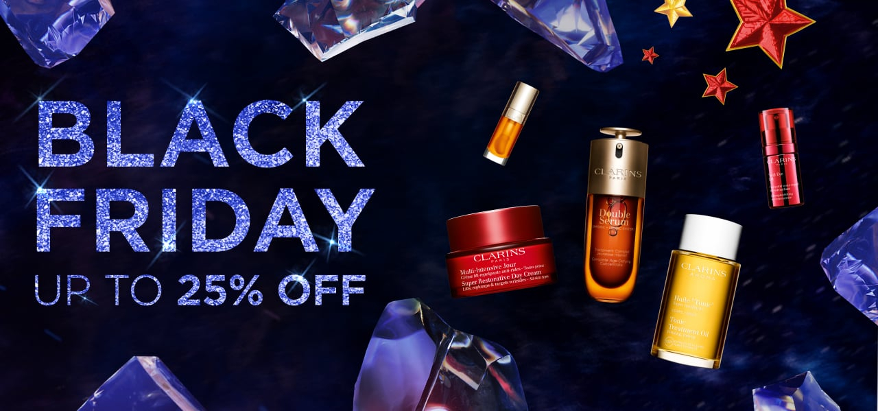 Black Friday at Clarins Black Friday at Clarins