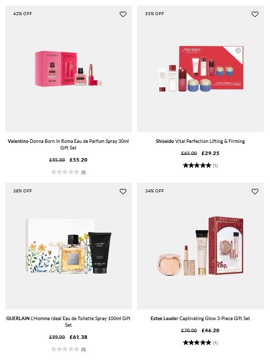 Up to 65% off sale at Escentual Up to 65% off sale at Escentual