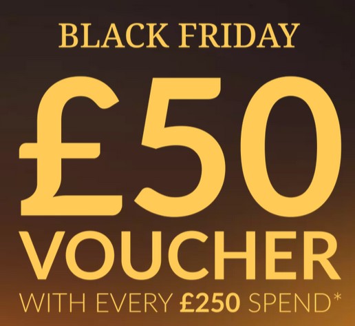 Black Friday at House of Fraser: £50 voucher with every £250 spend Black Friday at House of Fraser: £50 voucher with every £250 spend