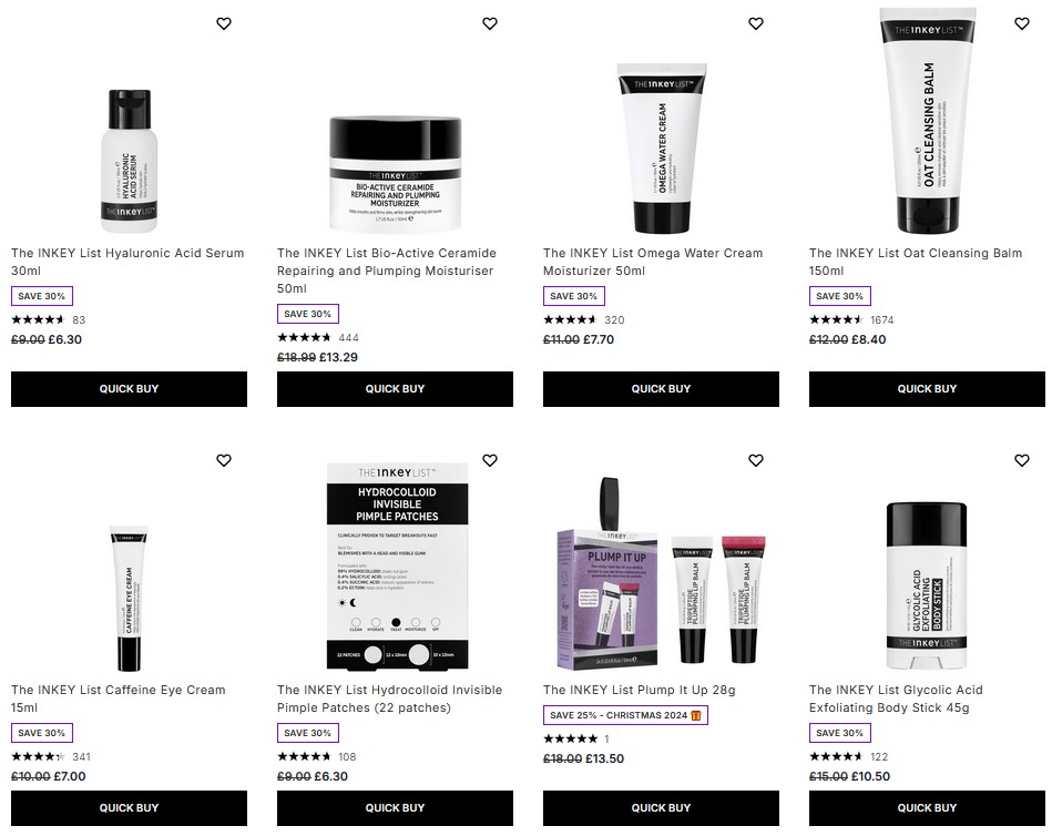 30% off The INKEY List at Lookfantastic 30% off The INKEY List at Lookfantastic