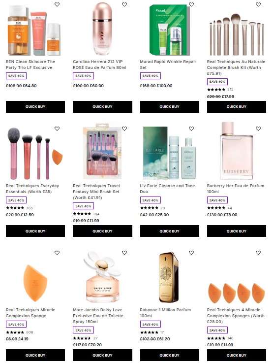 Up to 40% off selected at Lookfantastic Up to 40% off selected at Lookfantastic