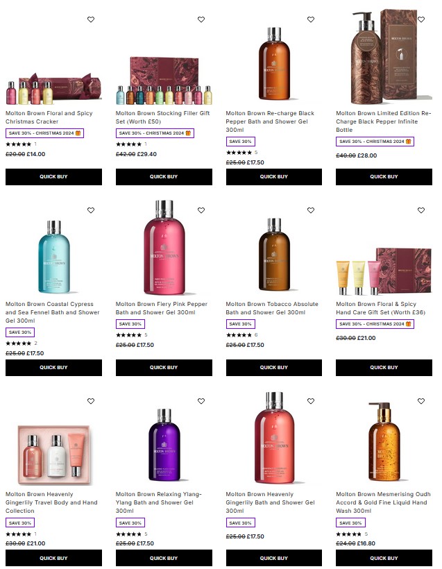 30% off Molton Brown at Lookfantastic 30% off Molton Brown at Lookfantastic