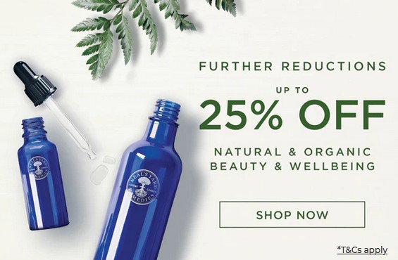 Black Friday at Neal's Yard Remedies: 25% off sitewide Black Friday at Neal's Yard Remedies: 25% off sitewide