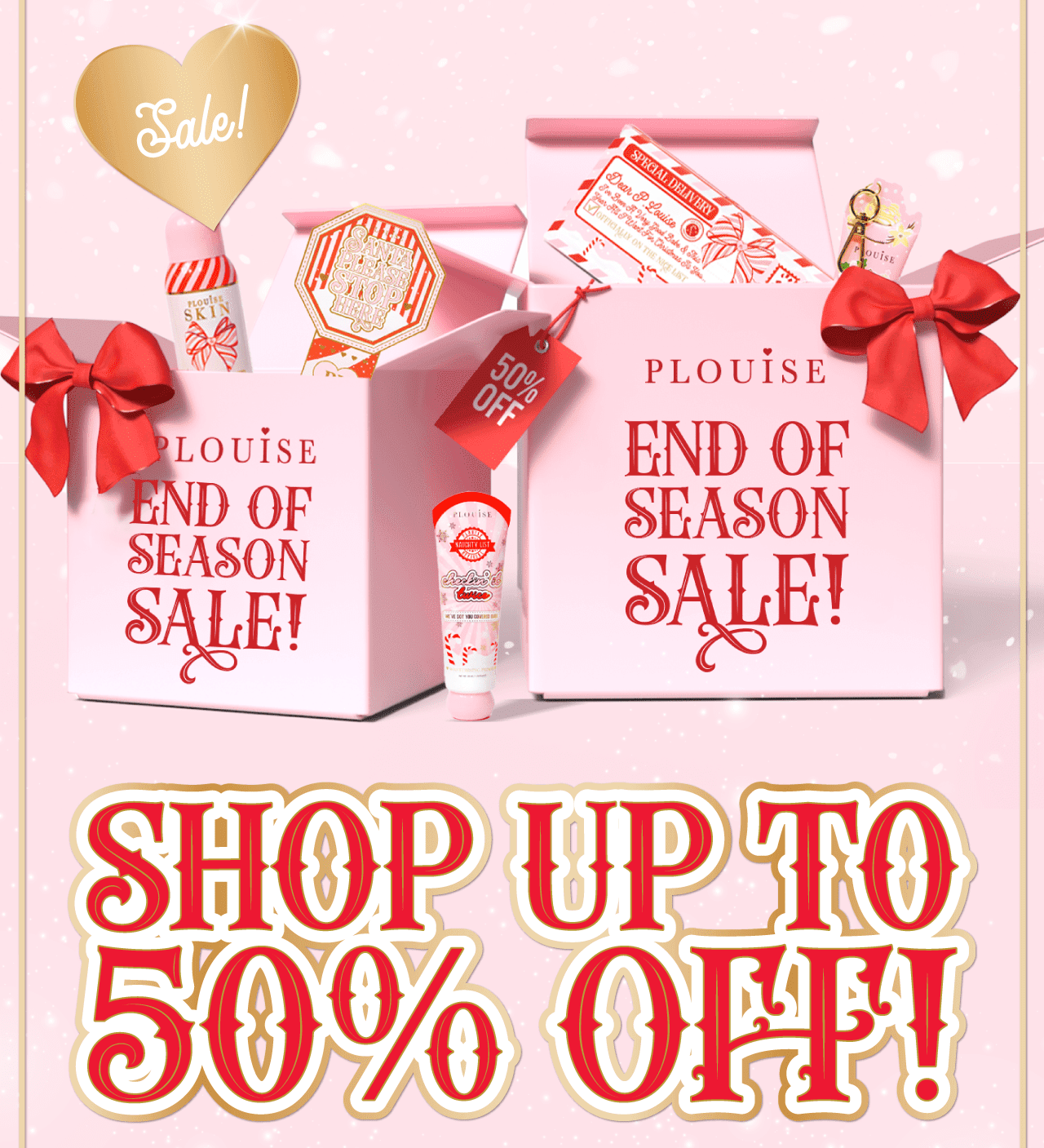 Up to 50% off sale at P Louise Up to 50% off sale at P Louise