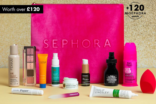 Sephora UK Hot To Glow Beauty Bag 2024