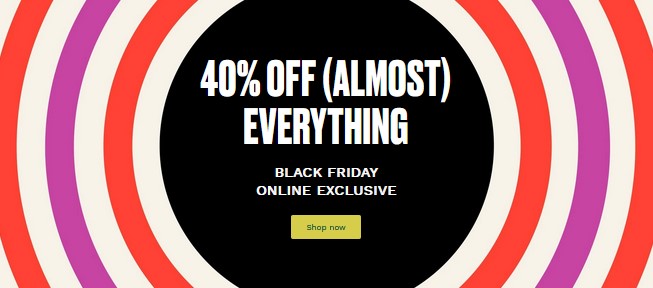 Black Friday at The Body Shop: 40% off almost everything Black Friday at The Body Shop: 40% off almost everything