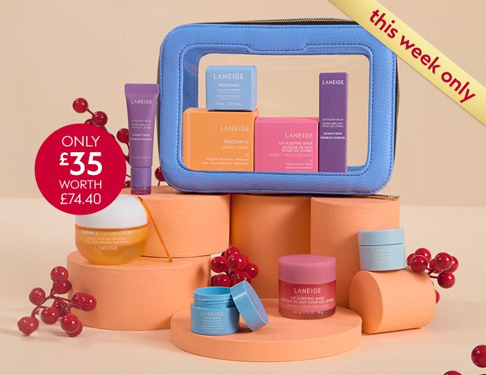 Boots x Laneige Beauty Bag Edit 2024