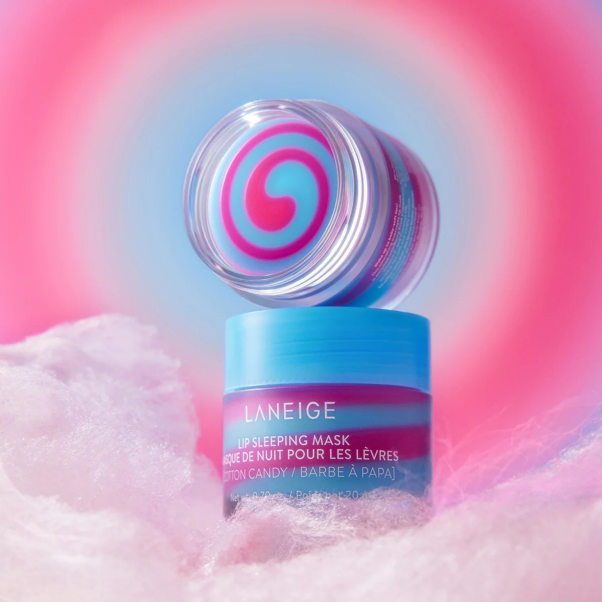 LANEIGE Lip Sleeping Mask in Cotton Candy Swirl LANEIGE Lip Sleeping Mask in Cotton Candy Swirl