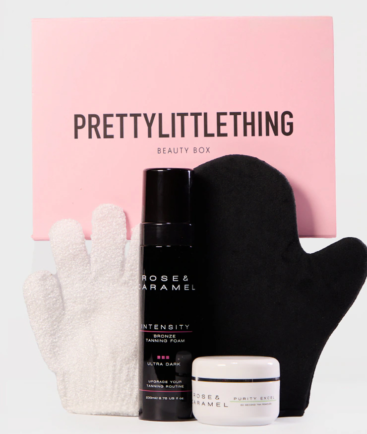 PrettyLittleThing x Rose & Caramel Beauty Box 2024 PrettyLittleThing x Rose & Caramel Beauty Box 2024