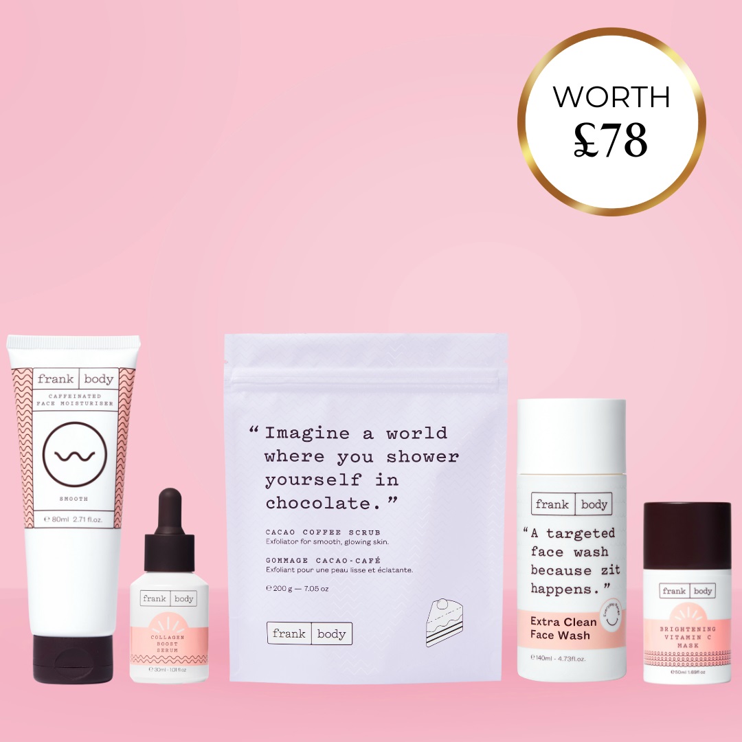 Roccabox x Frank Body Limited Edition Beauty Box 2024 Roccabox x Frank Body Limited Edition Beauty Box 2024