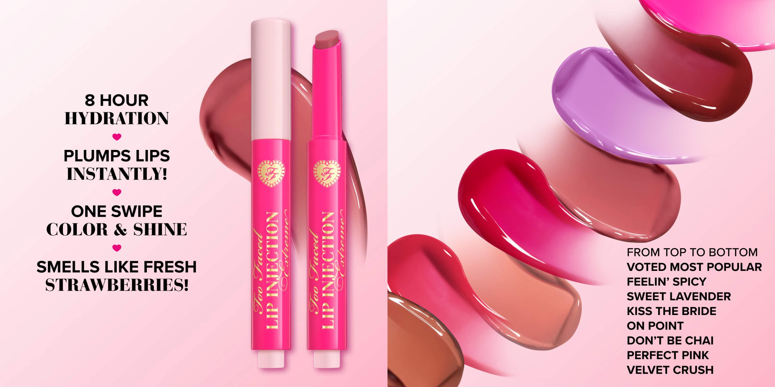 Too Faced Lip Injection Extreme Plumping Clicks