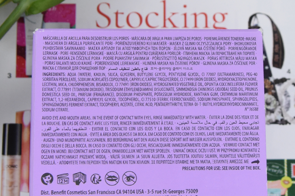 benefit The POREfessional Deep Retreat Pore-Clearing Clay Mask