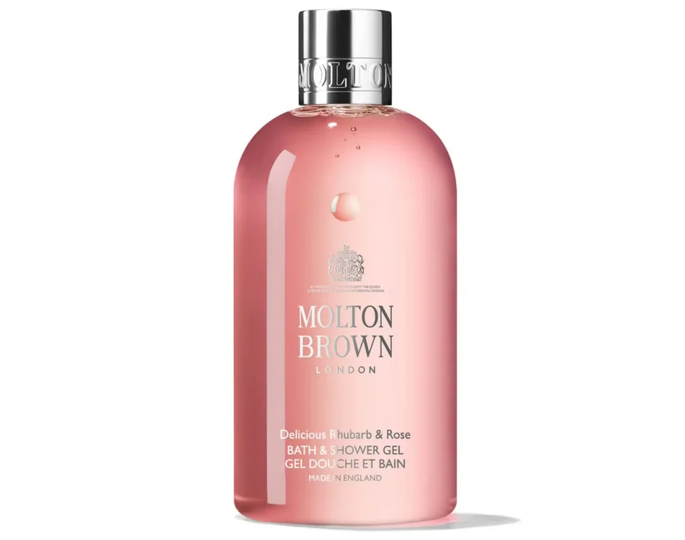 Molton Brown Delicious Rhubarb and Rose Bath and Shower Gel Molton Brown Delicious Rhubarb and Rose Bath and Shower Gel