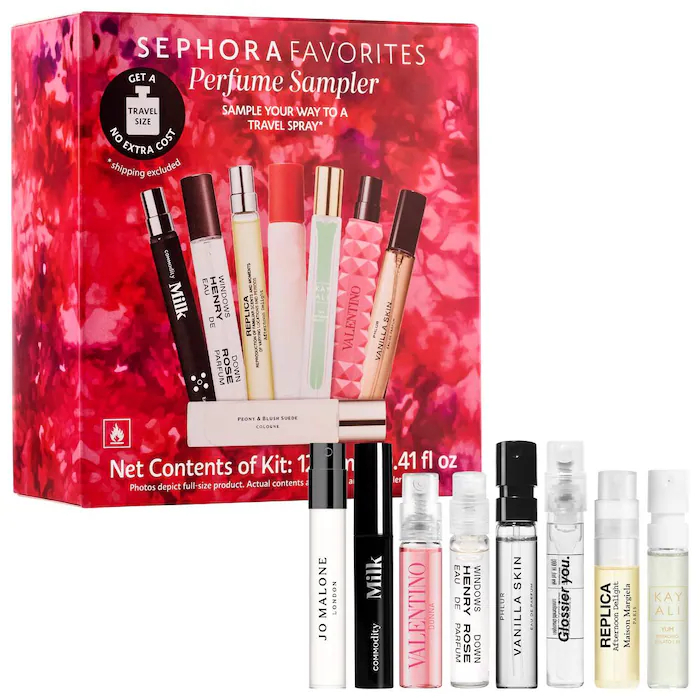 Sephora Favorites Travel Spray Perfume Discovery Set with Redeemable Voucher