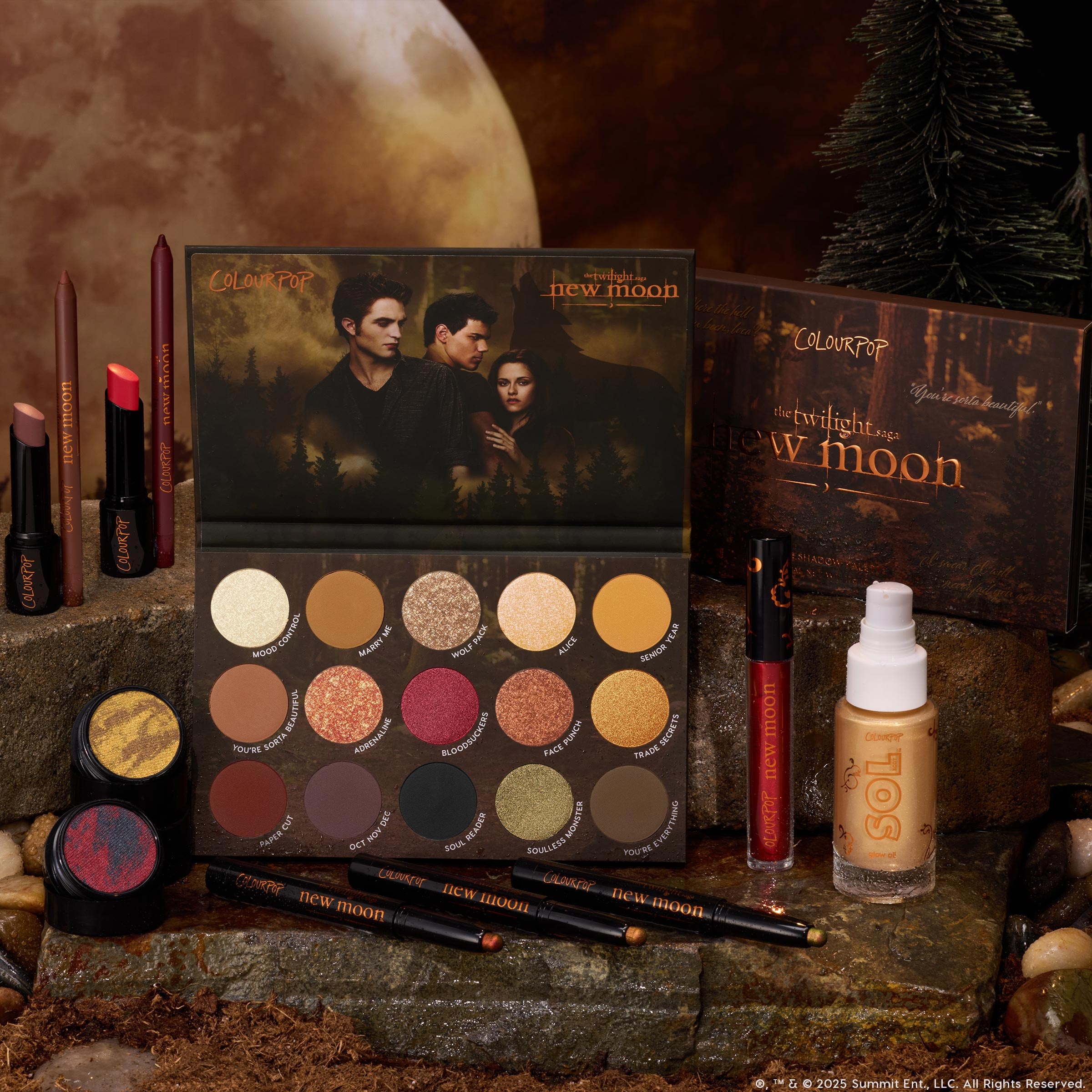 Twilight x ColourPop New Moon Collection