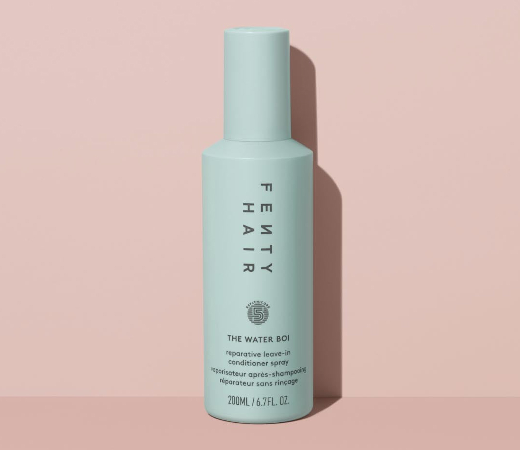 Fenty Beauty The Water Boi Reparative Leave-In Detangling Conditioner Spray Fenty Beauty The Water Boi Reparative Leave-In Detangling Conditioner Spray