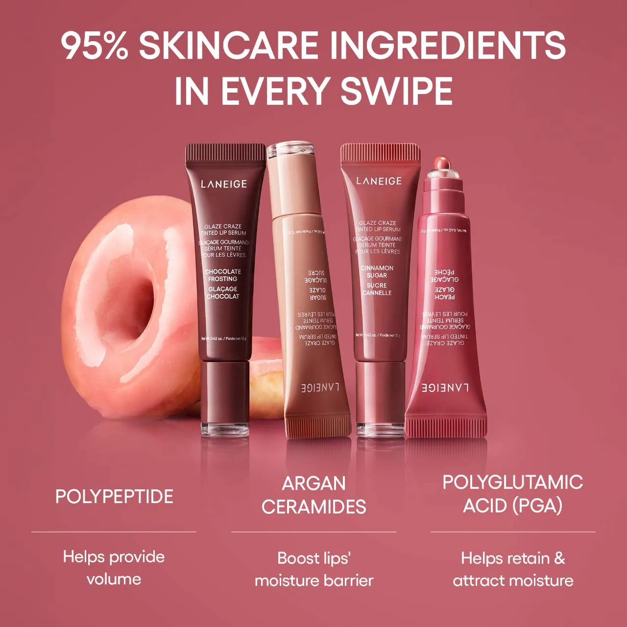 Glaze Craze Tinted Polypeptide Lip Serum Glaze Craze Tinted Polypeptide Lip Serum