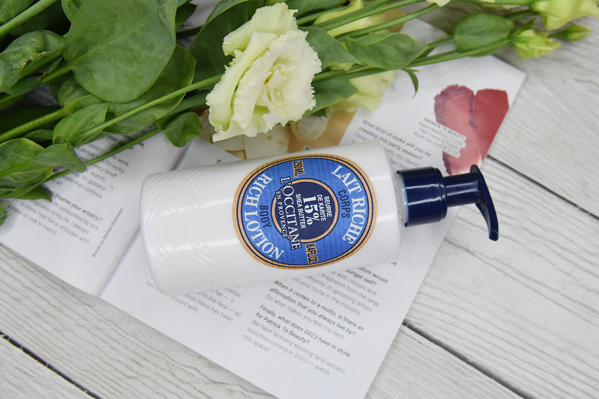 L'Occitane Shea Butter Rich Body Lotion Review L'Occitane Shea Butter Rich Body Lotion Review
