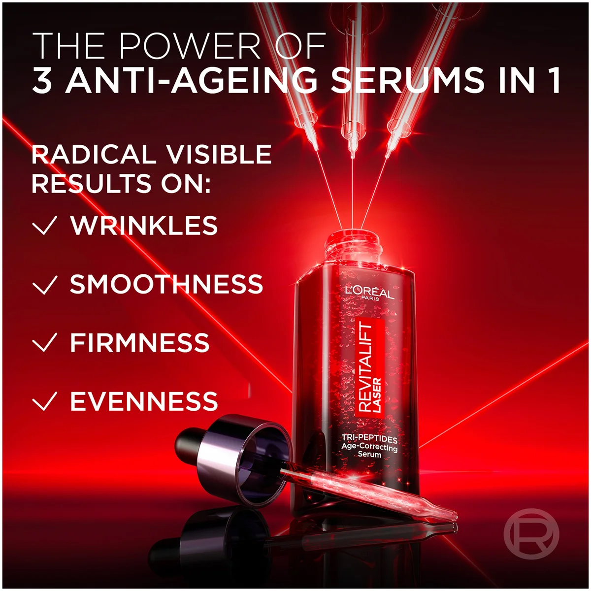 L'Oréal Paris Revitalift Laser Tri-Peptides Age-Correcting Serum L'Oréal Paris Revitalift Laser Tri-Peptides Age-Correcting Serum