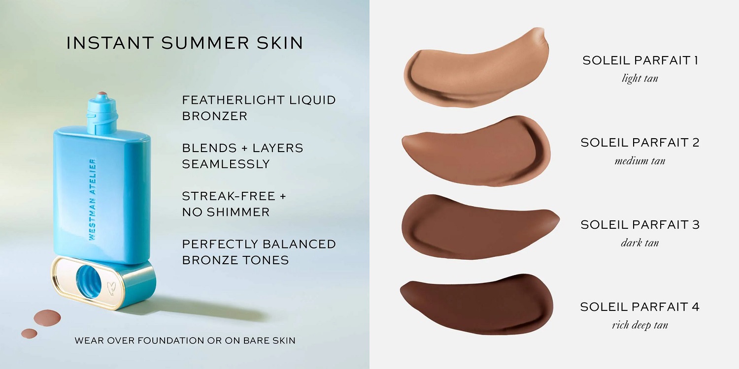 Westman Atelier Sun Tone Hydrating Matte Bronzing Drops Westman Atelier Sun Tone Hydrating Matte Bronzing Drops