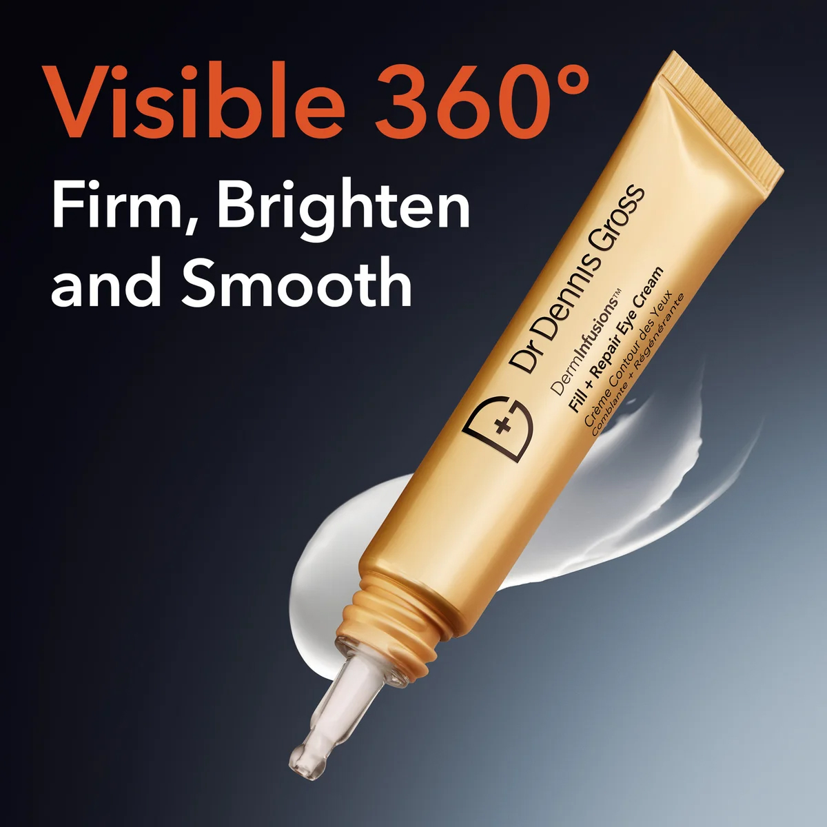 Dr Dennis Gross Skincare Gross DermInfusions Fill + Repair Eye Creamv Dr Dennis Gross Skincare Gross DermInfusions Fill + Repair Eye Creamv