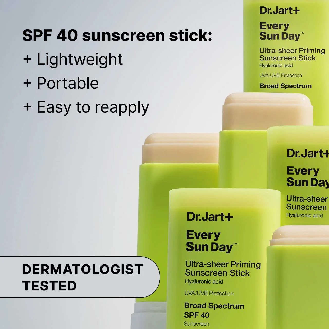 Dr.Jart+ Every Sun Day Ultra Sheer Priming Sunscreen Stick SPF 30 Dr.Jart+ Every Sun Day Ultra Sheer Priming Sunscreen Stick SPF 30